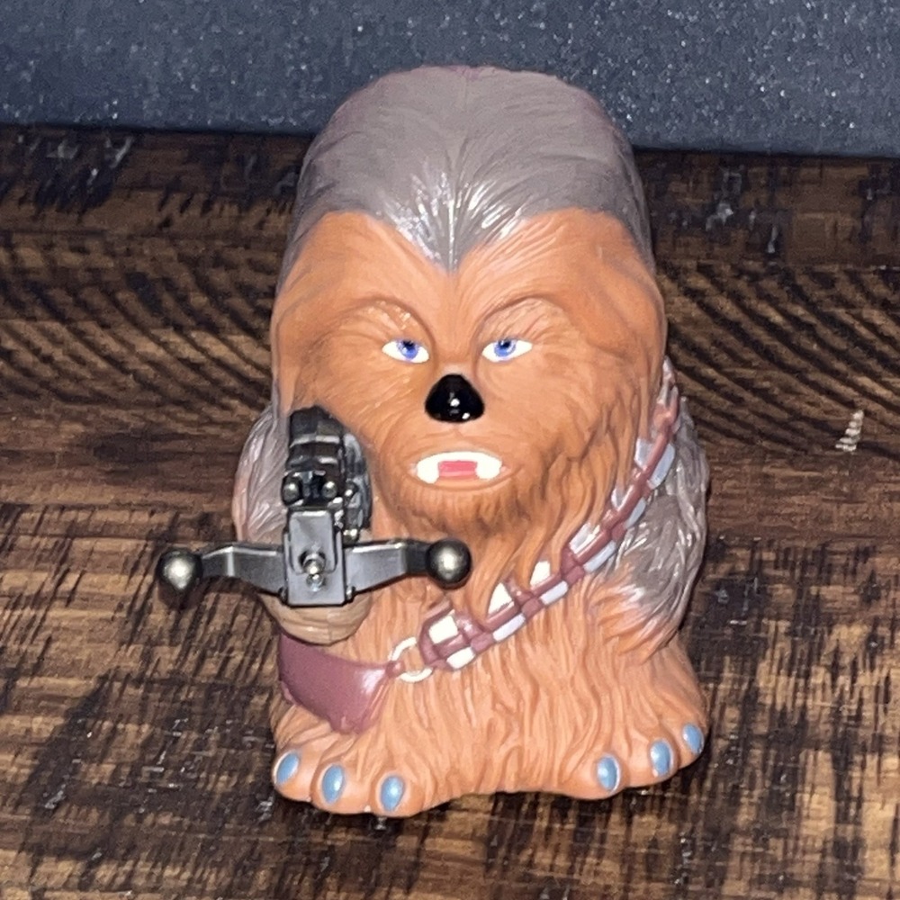 Star Wars Super Deformed Chewbacca lights and sound 4" figure